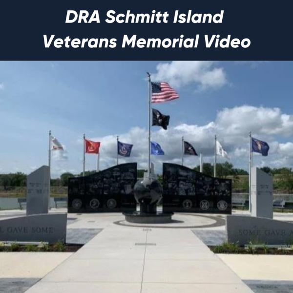 Veterans Memorial on Schmitt Island